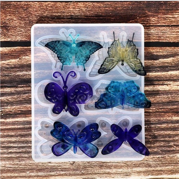 NWT 3D Butterfly Epoxy Resin Mold - Picture 3 of 6